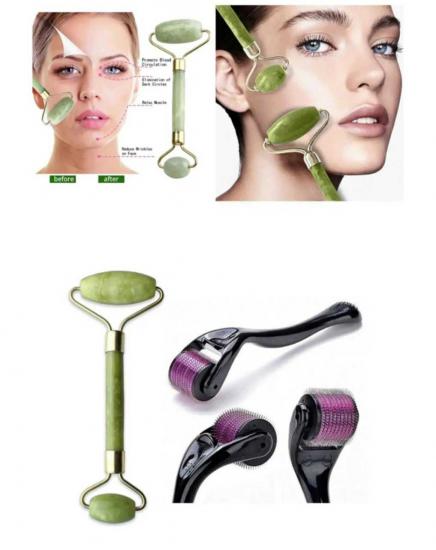 Yeşim Taşı + Skin Roller Seti